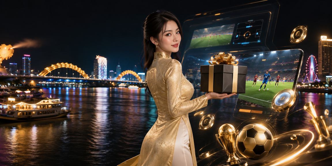 Người phụ nữ mặc áo dài chơi casino trực tuyến tại Đà Nẵng