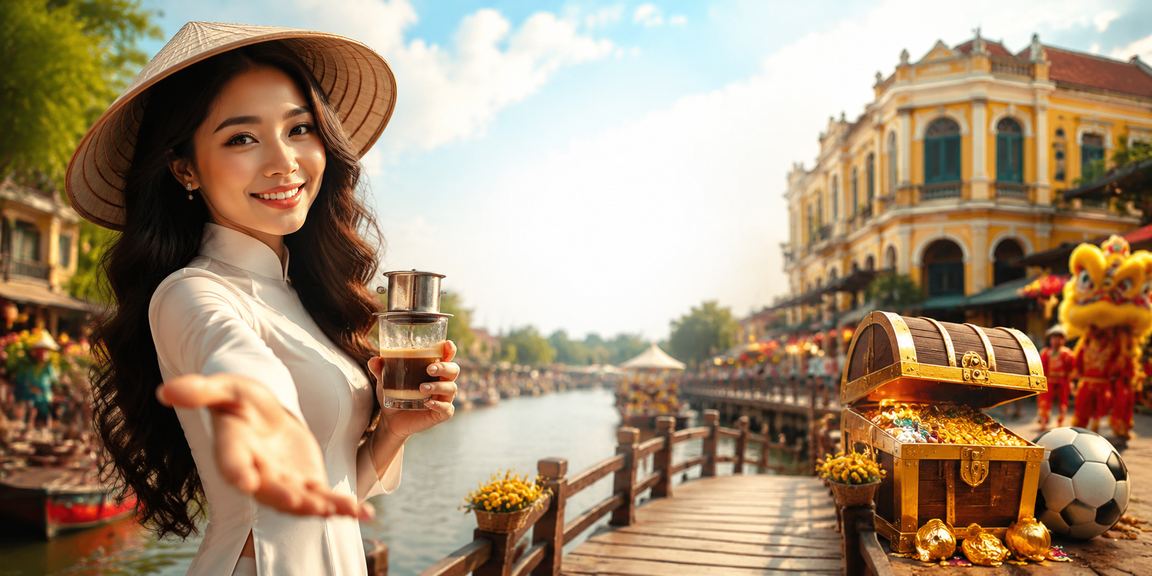 Không gian giải trí casino và cá cược trực tuyến phong cách Việt Nam